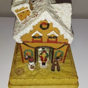 Maison du Père Noël Moutarde 
