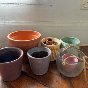 Lot de pots pour plantes 