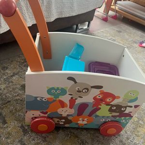 Chariot caisse à jouet bébé enfant mixte 