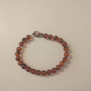 Bracelet en perles d'ambre 