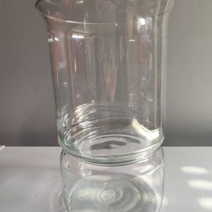 Pot en verre pour composition florale