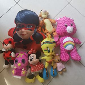 Lot peluches