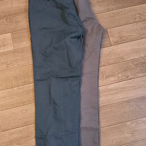 2 pantalons coton homme T. 44