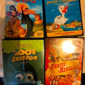 4 DVD Disney