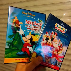 2 DVD Disney Mickey