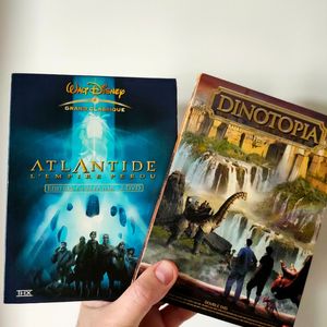 2 Double DVD Atlantide + Dinotopia