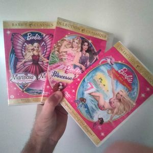 3 DVD Barbie