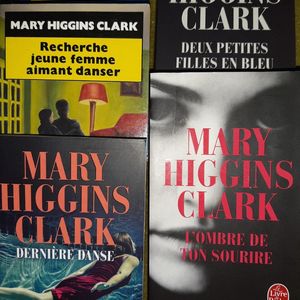 Livres Mary Higgins Clark 