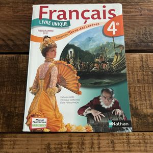 Livre de français 