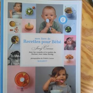 Livre de recettes bébé
