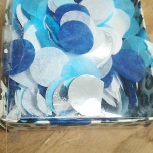 Confettis bleus 