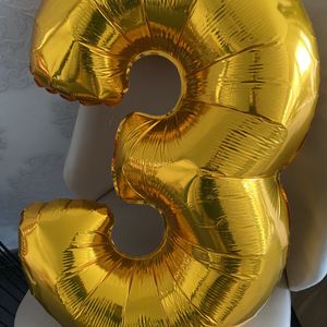 Ballon 3 pour anniversaire 