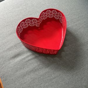 Boîte de rangement en forme de cœur
