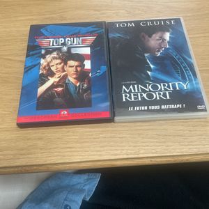 2 DVD Tom Cruse  Top Gun/ Minority Report
