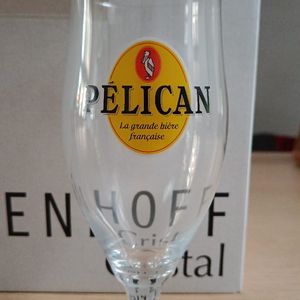 6 verres à bière Pelican (collector !)