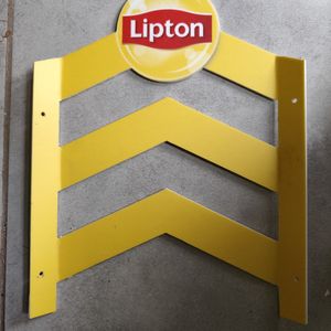 Objet publicitaire Lipton à visser. Plastique 