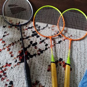 Raquettes badminton 