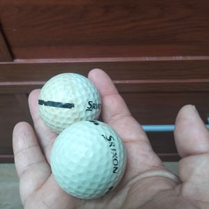 2 balles de golf