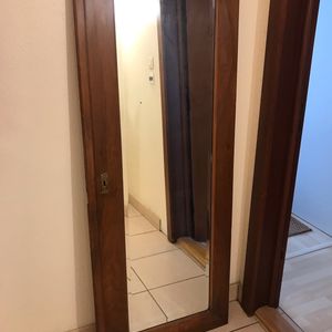 Miroir porte d’armoire 