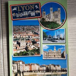 Carte postale Lyon vierge