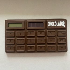 Calculette tablette de chocolat
