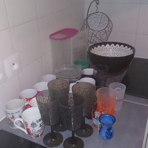 Vaisselles - Mugs, verres, ustenciles