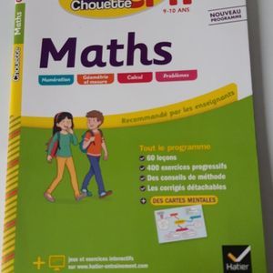 Cahier exercices maths cm1