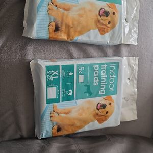 2 sacs de pads pour chien