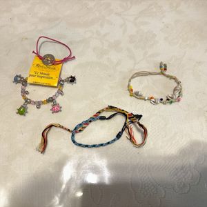 5 bracelets enfants 