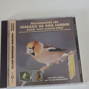 CD Chants oiseaux