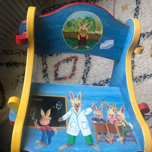 Chaise bébé lapin