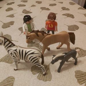 Animaux + personnages Playmobil 