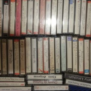 Lot K7 cassette audio