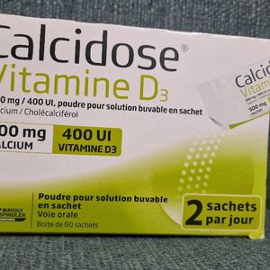 Calcidose calcium/vitamine D3