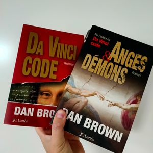 2 Livres de Dan Brown. Grand Format 