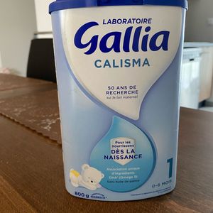 Boîte de lait Gallia 