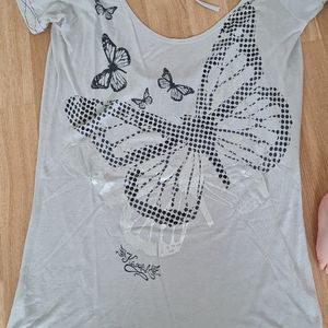 T-shirt kaporal papillons taille XS