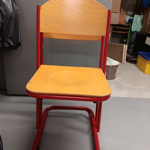 2 chaises école 