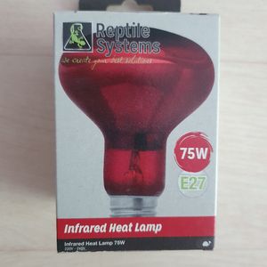 Ampoule chauffante infrarouge 75W