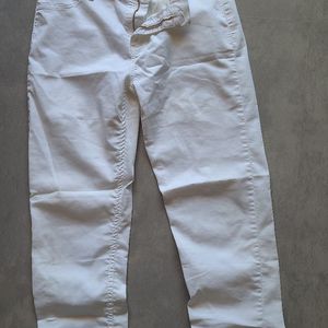 Pantalon blanc taille 38 40