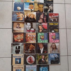 Lot de 31 cd et singles