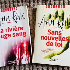 DUO THRILLERS « ANNE RULE » 📙📗📖