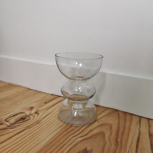 Vase original en verre 