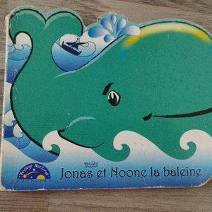Livre Jonas et Noone la baleine