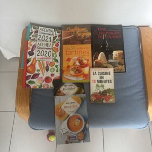 Lots de livre de recettes et cuisine 