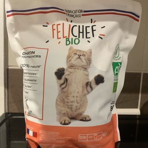 Croquettes pour chaton Felichef Bio