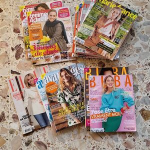 Diverses revues féminines 