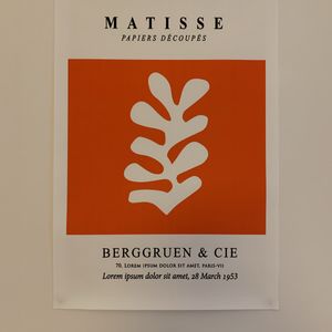 Affiche Matisse