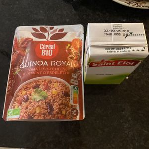 Soupe et quinoa 