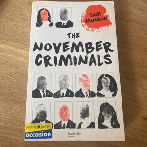 Livre The November Criminals de Sam Munson
